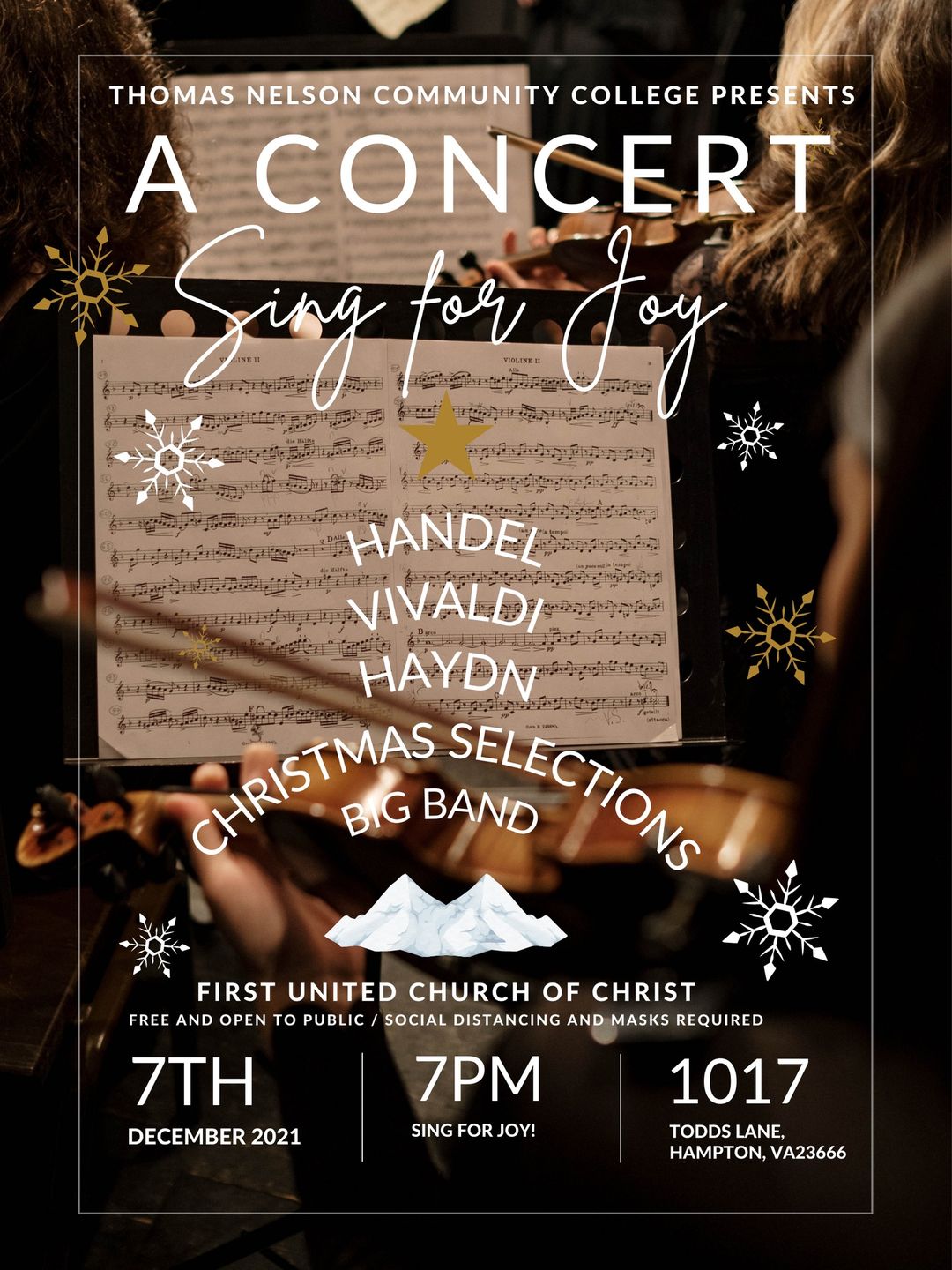 Image for Performing Arts Returning to Live Shows with Dec. 7 Choir Concert