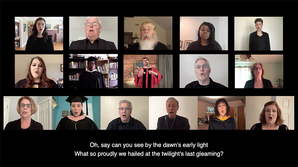 Image for Virtual Performances Keep Choir Busy