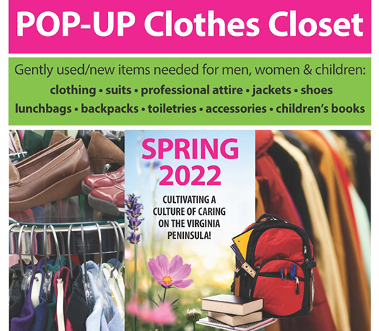 Image for Volunteers and Donations Needed for Pop-Up Clothes Closet 