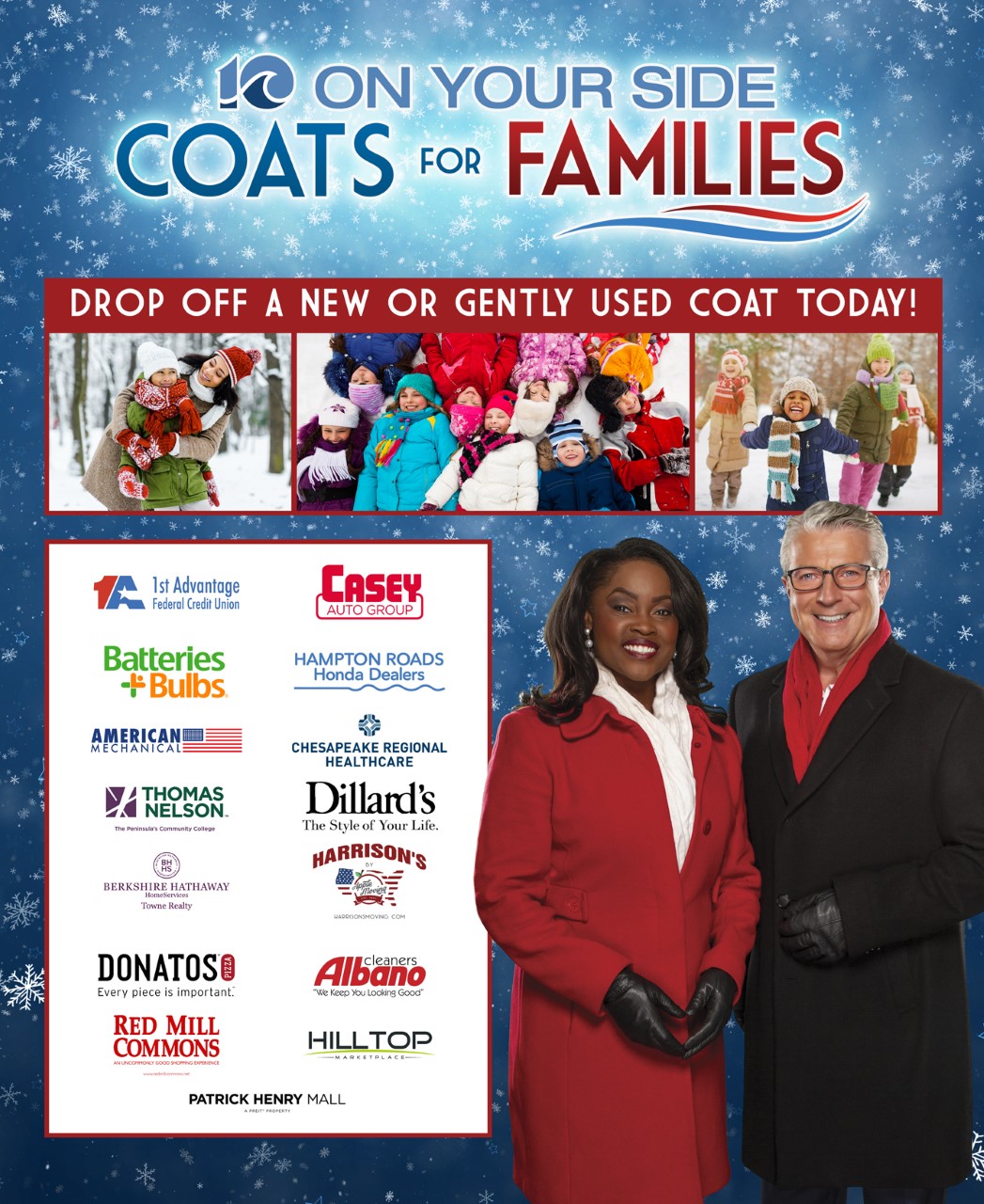 Image for Thomas Nelson Joins WAVY TV 10 in Coats for Families 