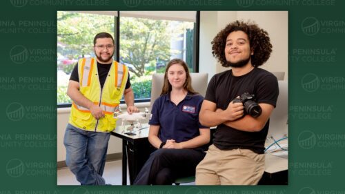 EMS Promotional Video a Team Effort Josh Falcon, Emily Huffman, and Kolby Hodge joined forces to create a promotional video for the EMS program.