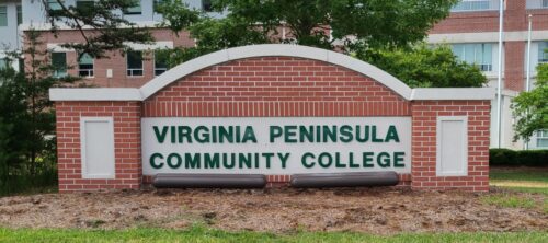 VPCC's HT (Historic Triangle) Campus sign