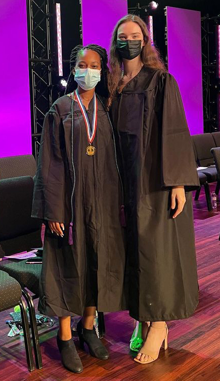 Highest Student Honors Went to Wiggins and Toney