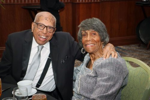 Spencer Embodies Community Leadership From left: Dr. Turner Spencer and his wife Delores