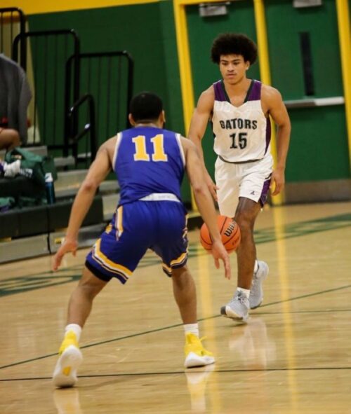 Basketball player Hezekiah Brown