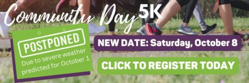 VPCC's 2022 Community Day 5K new event date header