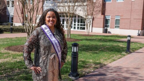 Faith Robinson is enjoying her reign as Miss Juneteenth Virginia.