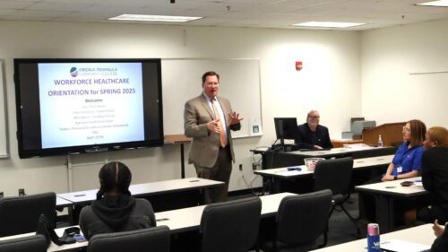 VPCC, VHS Collaborate on Evening Nursing Class VHS President and CEO Mark Klyczek sees a lot of benefits for both sides in his organization's partnership with VPCC.