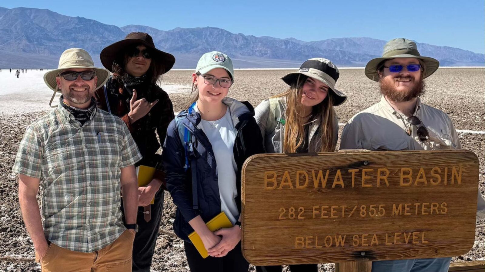 The VPCC team: Prof. Peter Berquist and students Noah Zando Sloan, Hailey Bauer, Jewel Bartels, and Anthony “Daniel” Burruss.