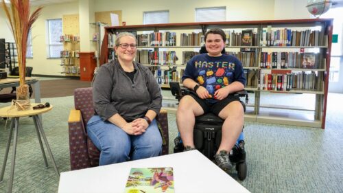 Nicholas Bahl-Moore and his mother, Liz, couldn't be happier with their experiences at VPCC.