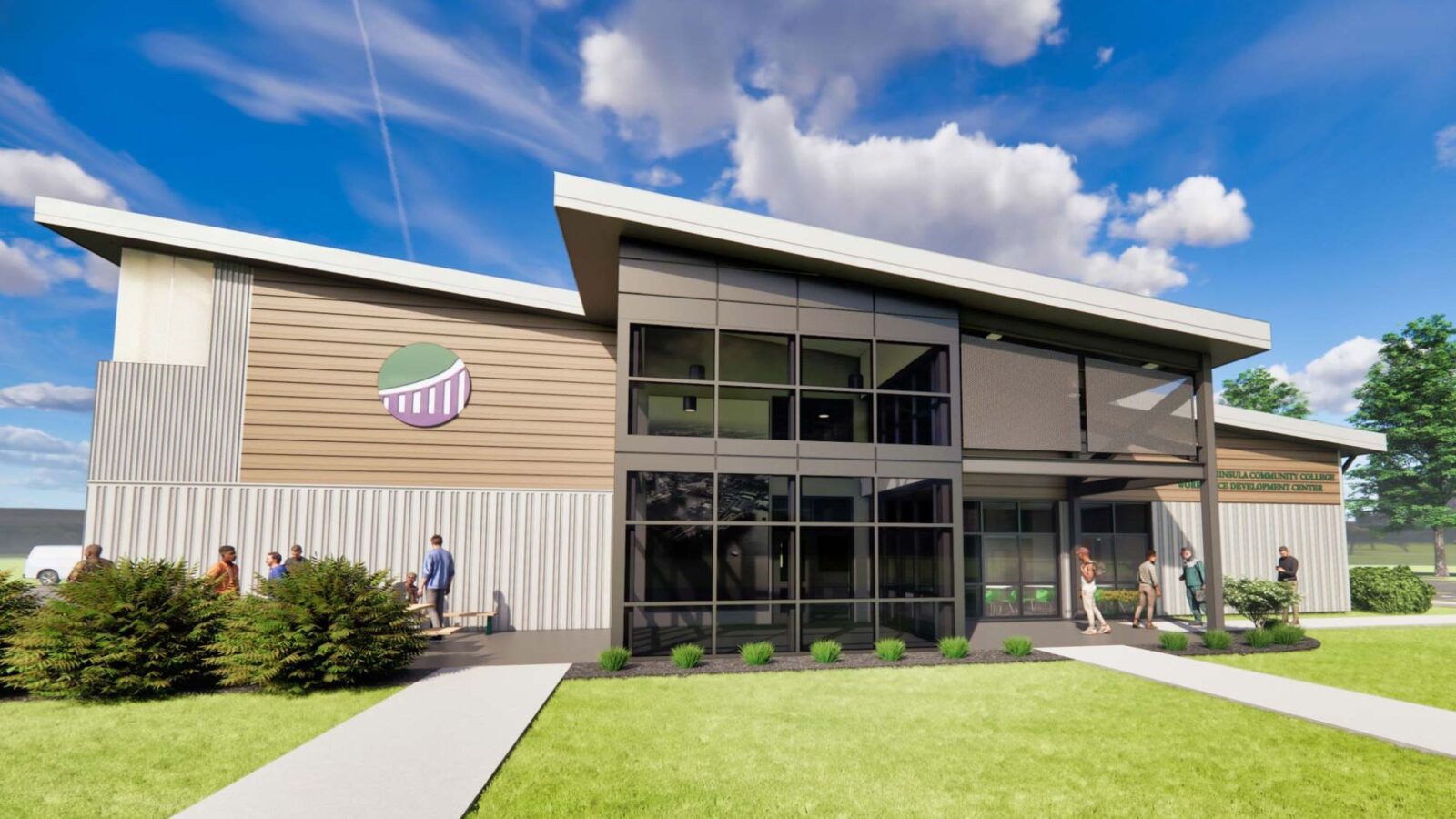 Rendering of VPCC's newest trades center