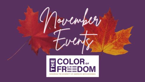 There are a lot of events in November at VPCC honoring the military.