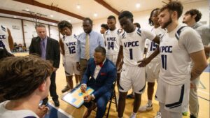 The VPCC men's basketball program will receive its first television exposure Nov. 22 at 1 p.m. on Sky4.
