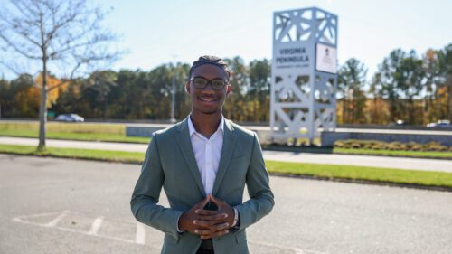 Cameran Drew is in his second year at VPCC and should graduate in spring 2026.