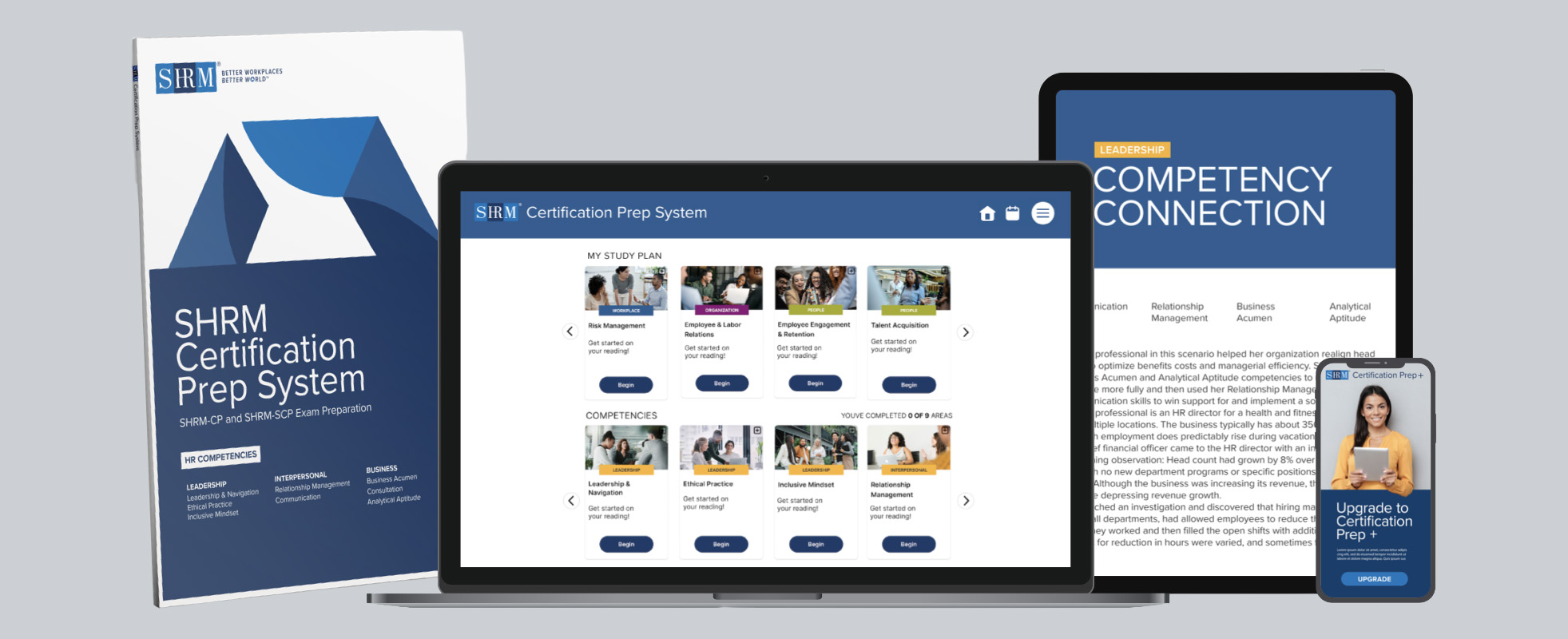 SHRM Certification Prep System banner