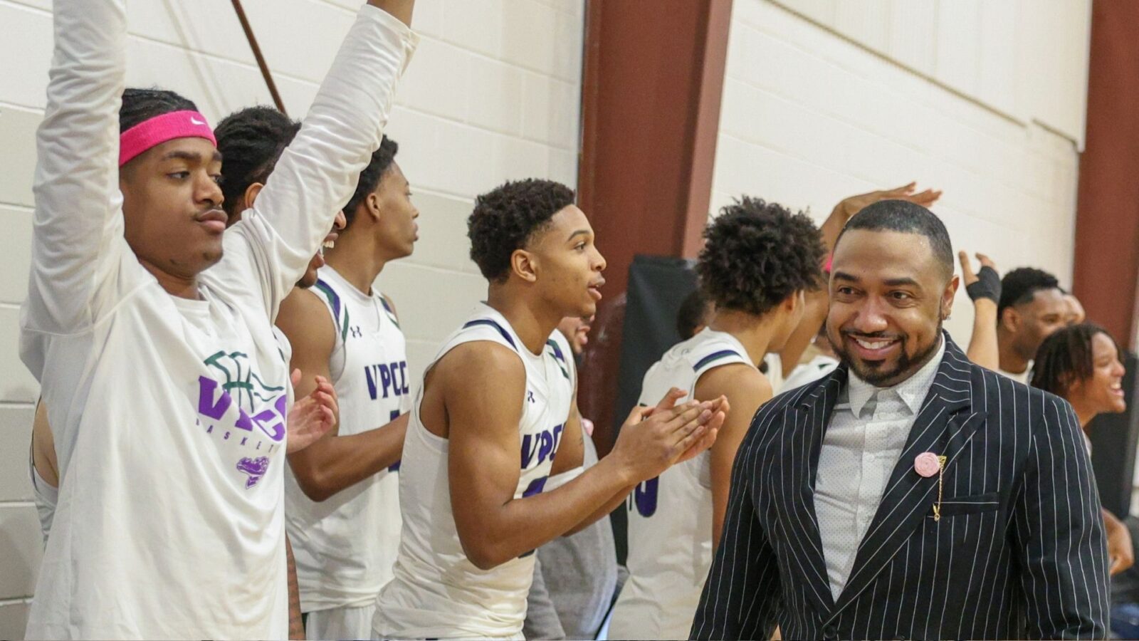 Coach Chris Moore has had a lot to smile about this season, most recently that his Gators are ranked 11th in the country.