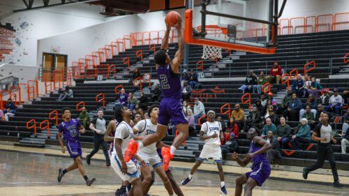 VPCC, with the help of Monte Gatlin (2), has risen to 14th in the NJCAA national poll.