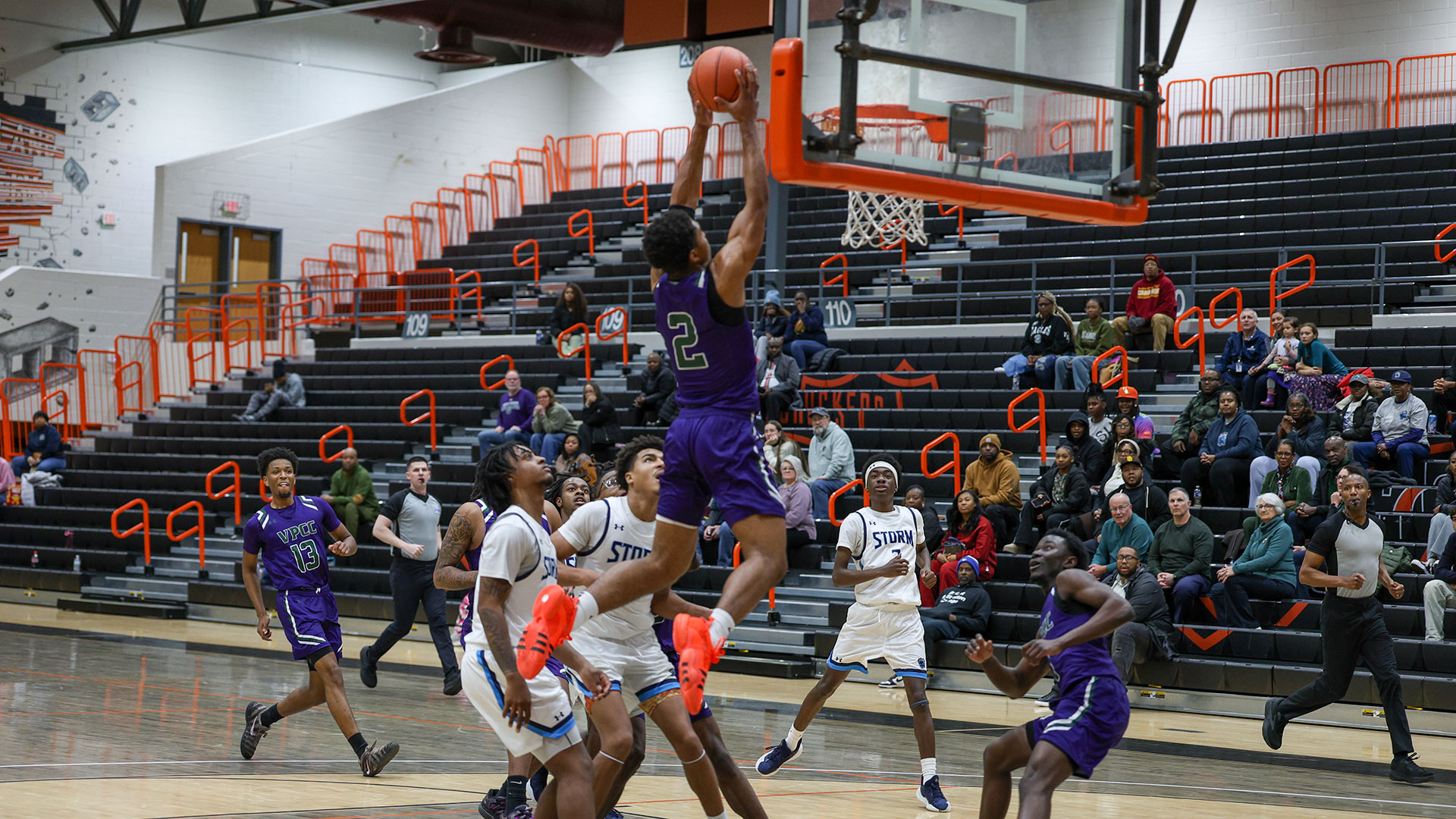 VPCC, with the help of Monte Gatlin (2), has risen to 14th in the NJCAA national poll.