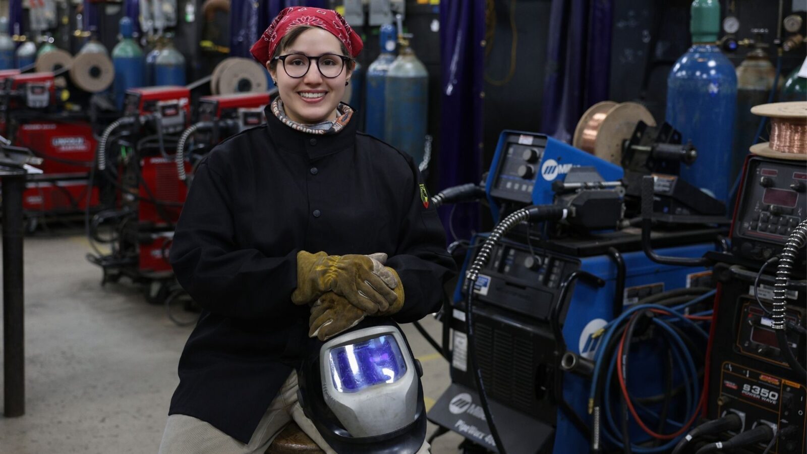 Rachel Pike has been a great addiiton to the VPCC team, said Bobby Perkins, the College’s director of Manufacturing, Skilled Trades and Transportation.