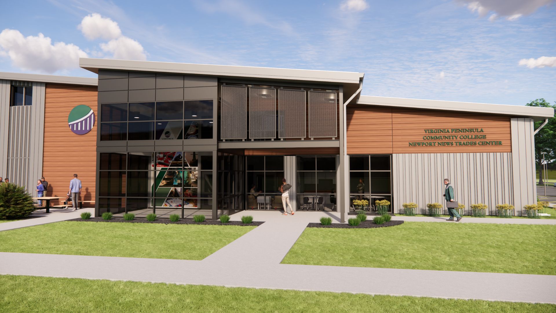 VPCC Newport News Trades Center rendering