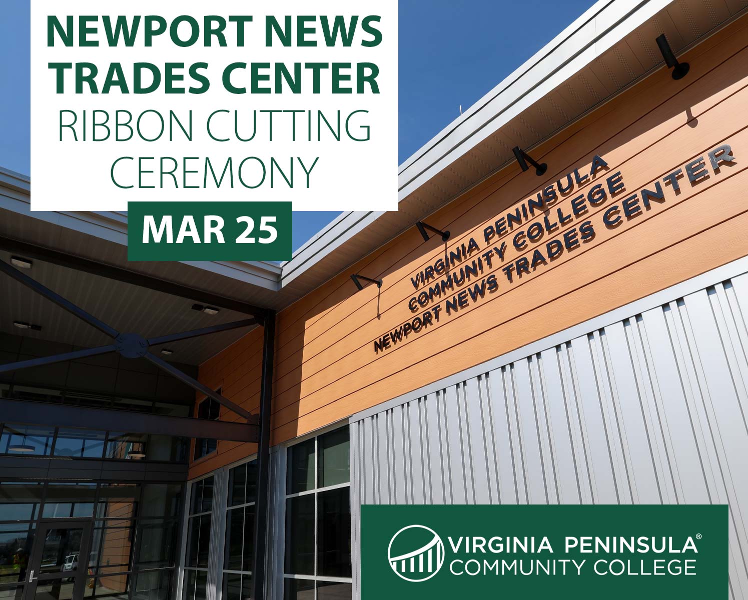 Newport News Trades Center ribbon cutting ceremony