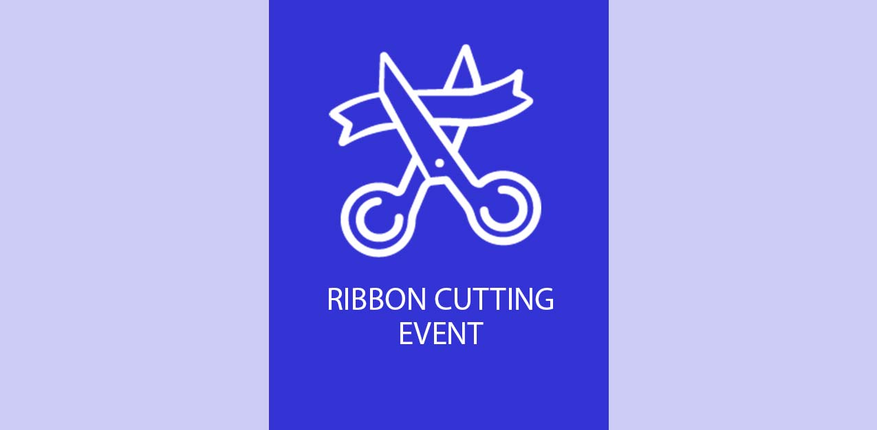 Ribbon cutting event