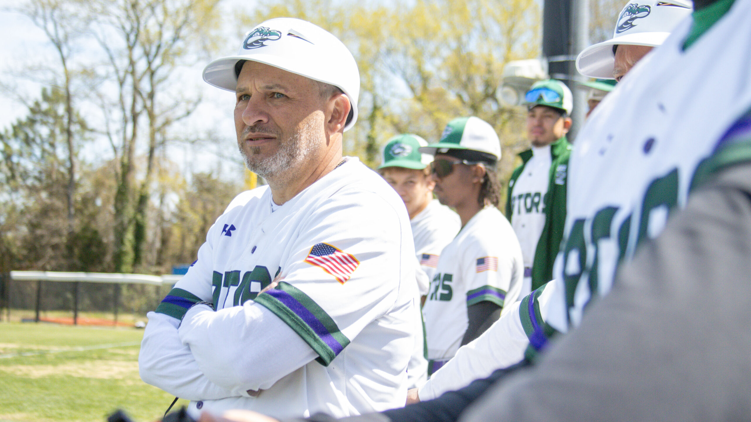 Baseball coach Shane Harrison liked what he saw on the base paths this year.