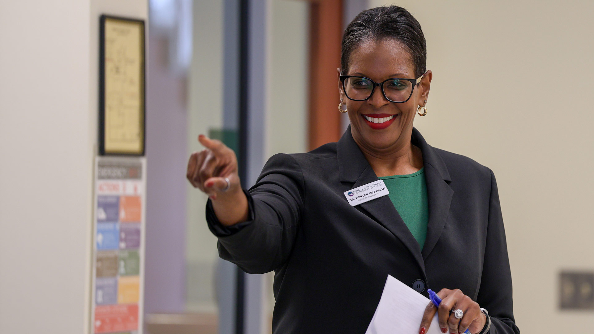 Virginia Peninsula Community College students, faculty, and staff proudly congratulate President Towuanna Porter Brannon on being named to the 2026 Power List by Inside Business.