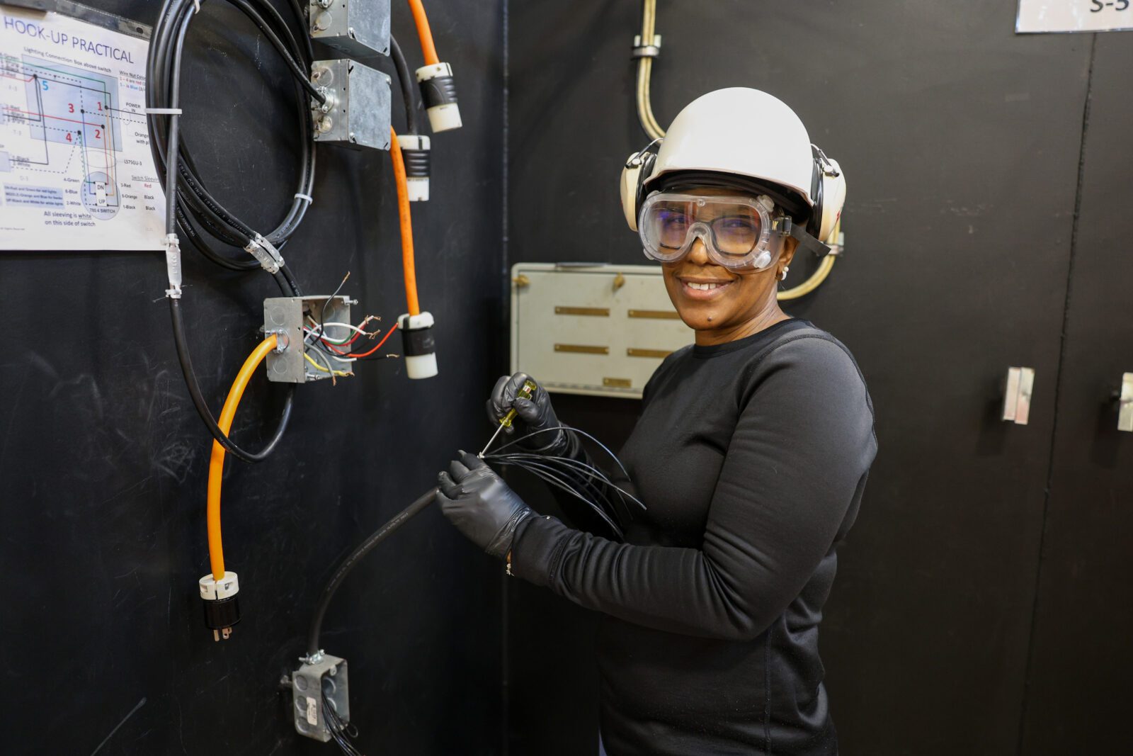 Success in one of VPCC's electrical courses can lead to a lucrative and productive career.